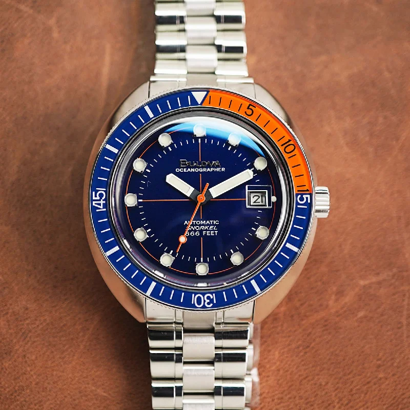 Bulova Oceanographer BLV 96B321 Blue Dial (Pepsi)