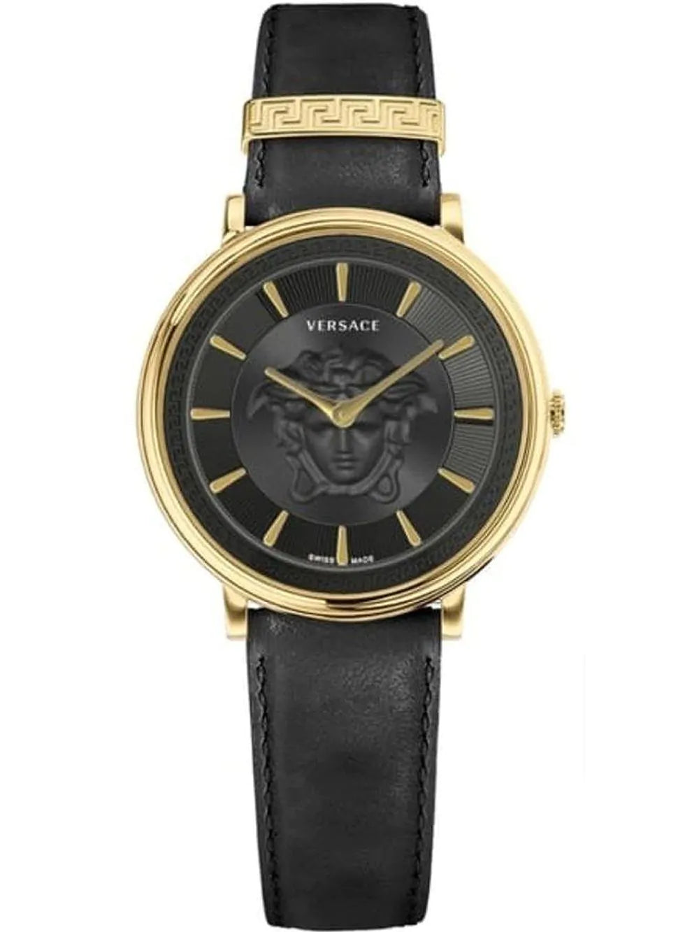 Versace Ladies Watch V-Circle 38mm Black VE8101919