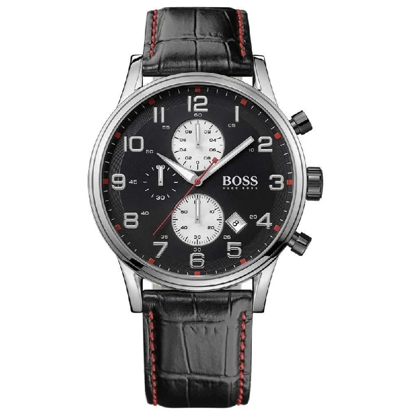 Hugo Boss Black Quartz Chronograph Black Dial Men's Watch 1512631