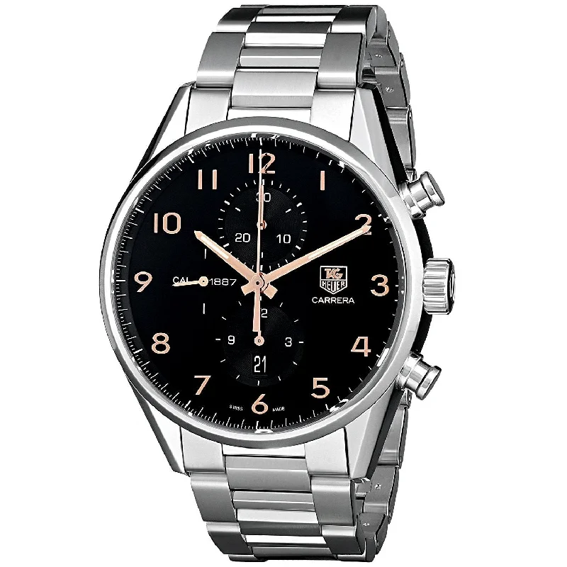 Tag Heuer Men's CAR2014.BA0796 Carrera Chronograph Automatic Stainless Steel Watch