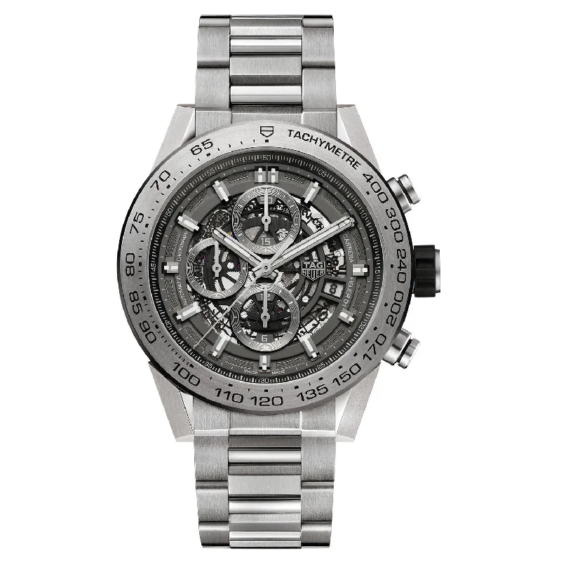 Tag Heuer Men's CAR2A8A.BF0707 Carrera Chronograph Automatic Titanium Watch