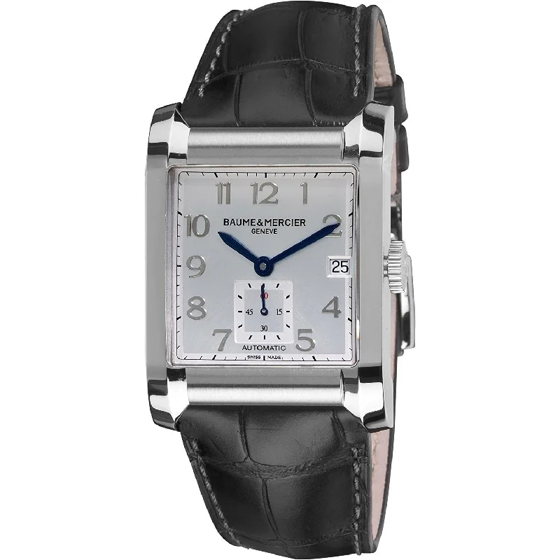 Baume & Mercier Men's MOA10026 Hampton Automatic Black Leather Watch