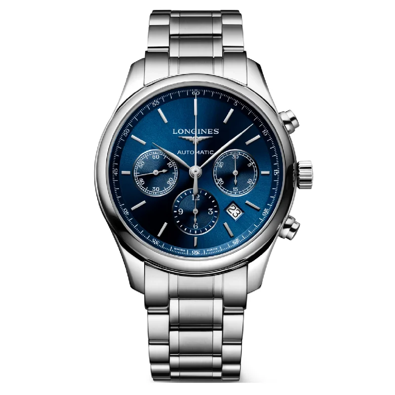 Longines Master Collection Sunray Blue Dial Men 42mm