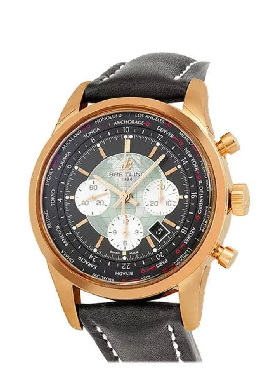 Breitling Transocean Chronogragh Unitime Rosegold RB0510U4-BB63