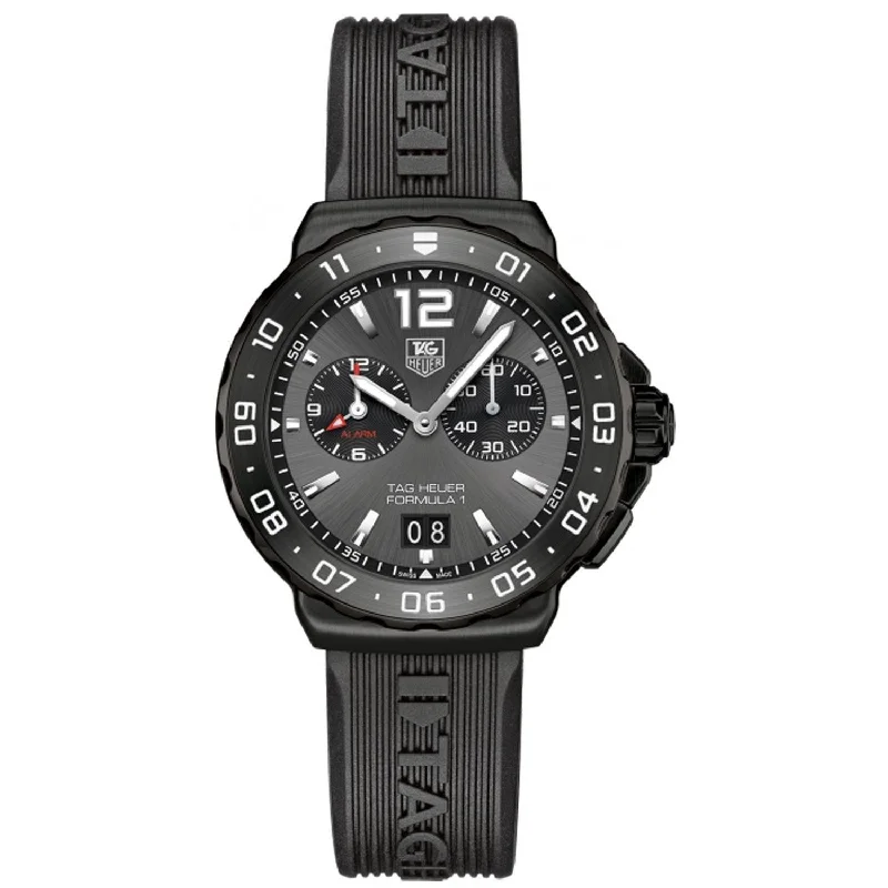 Tag Heuer Men's CAU1115.FT6024 Formula 1 Chronograph Black Rubber Watch