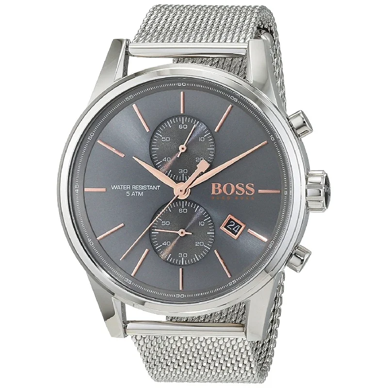 Hugo Boss Jet Quartz Chronograph Grey Dial Men's Watch 1513440