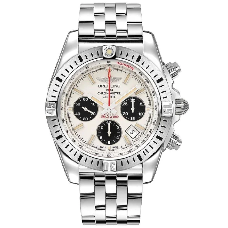 Breitling Men's AB01154G-G786-375A Chronomat 44 Chronograph Stainless Steel Watch