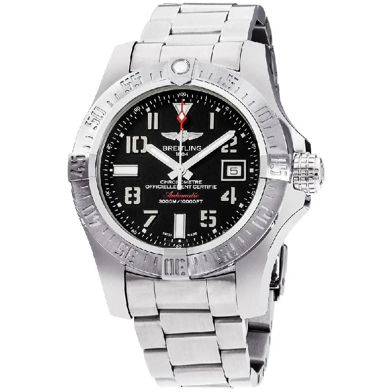 Breitling Men's A1733110-BC31-169A Avenger II Seawolf Stainless Steel Watch