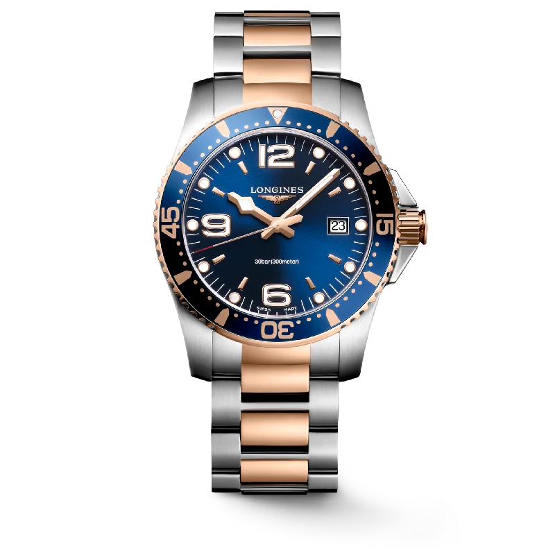 Longines Hydroconquest Sunray Blue Dial Men 41mm