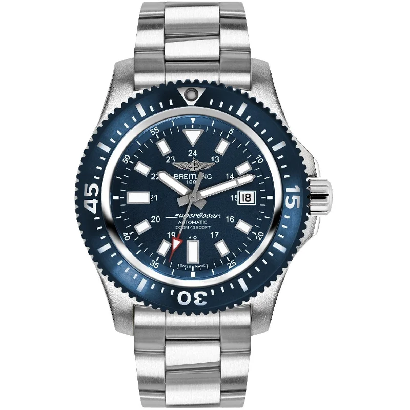 Breitling Men's Y17393161C1A1 Superocean 44 Stainless Steel Watch