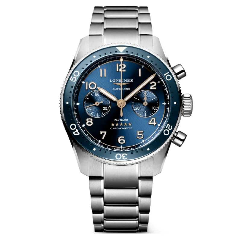 Longines Spirit Pioneer Edition Sunray blue Dial Men 42mm