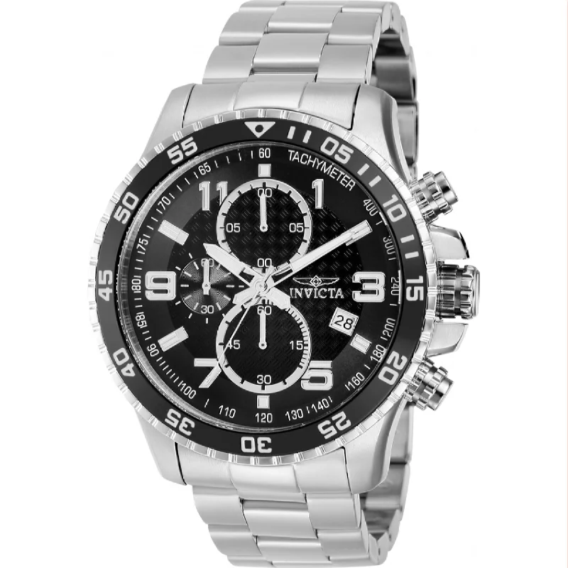 Invicta  Quartz Specialty Black Dial Men's Watch 37146