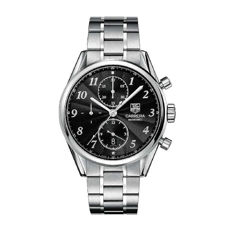 Tag Heuer Men's CAS2110.BA0730 Carrera Chronograph Automatic Stainless Steel Watch