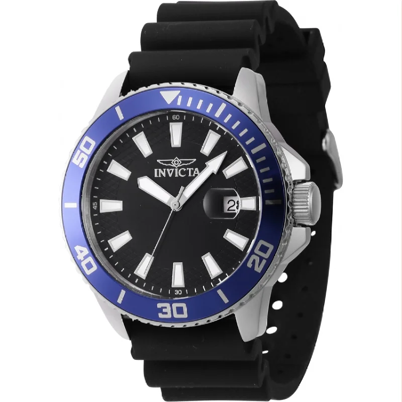 Invicta  Quartz Pro Diver Black Dial Men's Watch 46089