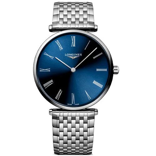 Longines Elegant Collection Sunray Blue Dial Unisex 38mm