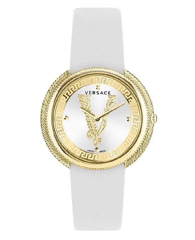 Versace Ladies Watch Thea 38mm White Gold VE2CA0223