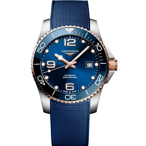 Longines Hydroconquest Sunray Blue Dial Men 41mm