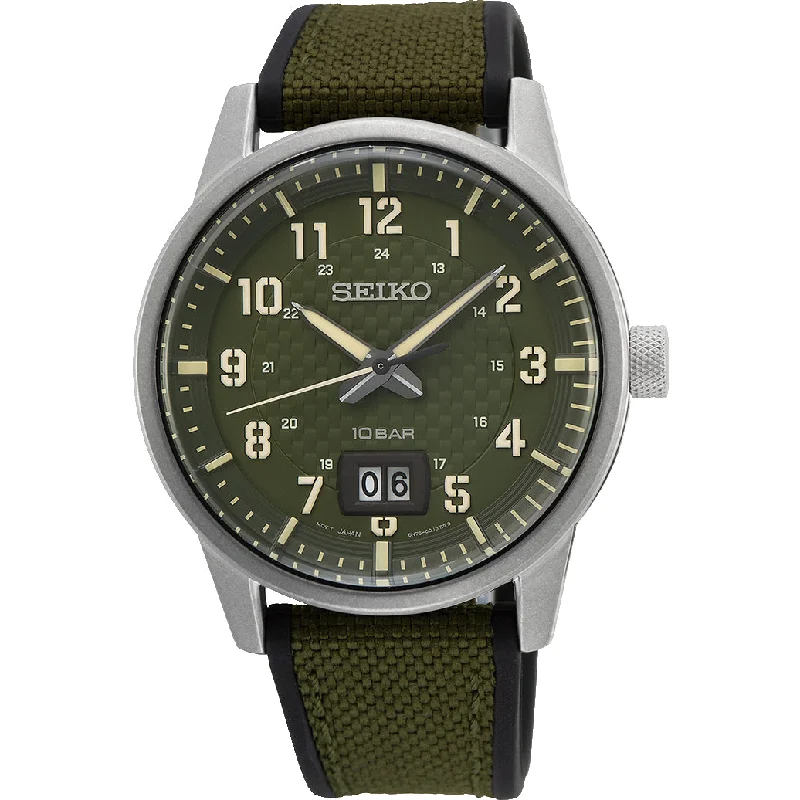 Seiko Men's Green Conceptual Watch SUR323P1