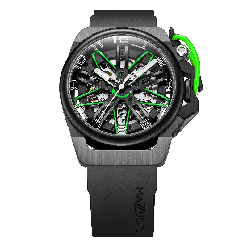 Mazzucato Watch Automatic RIM GT Green GT7-GR