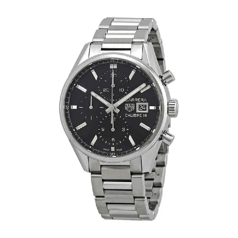 Tag Heuer Men's CBK2110.BA0715 Carrera Chronograph Stainless Steel Watch