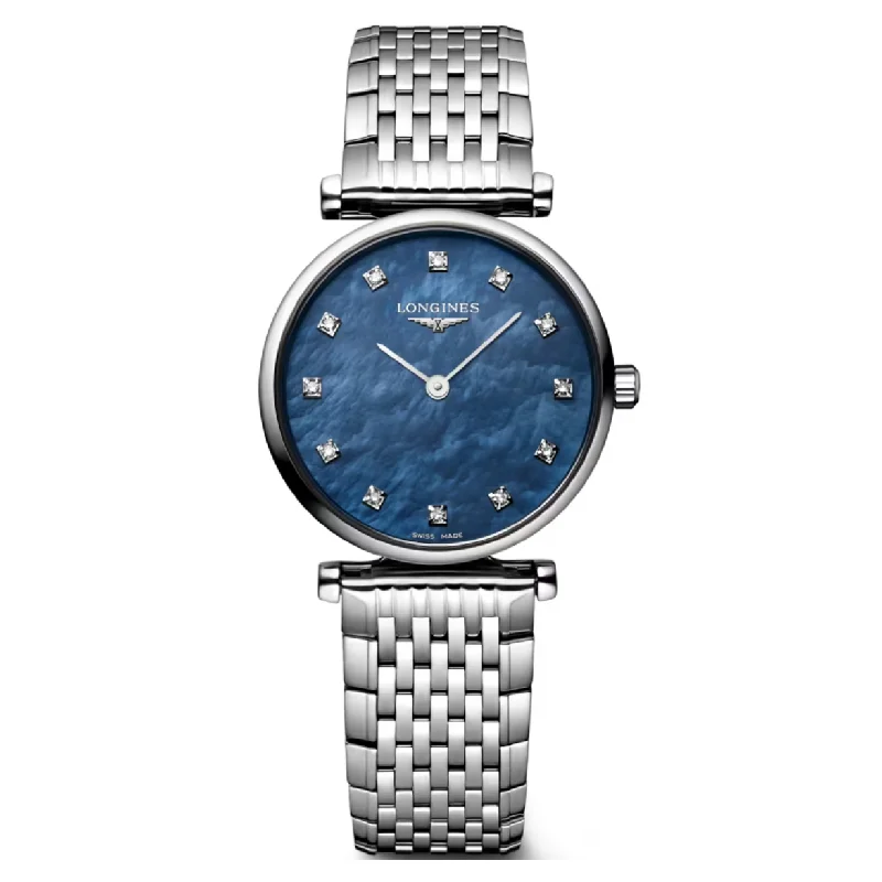 Longines La Grande Classique De Longines Blue mother-of-pearl Dial Women 24mm