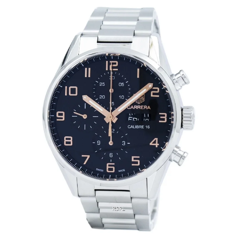 Tag Heuer Men's CV2A1AB.BA0738 Carrera Limited Edition Chronograph Automatic Stainless Steel Watch