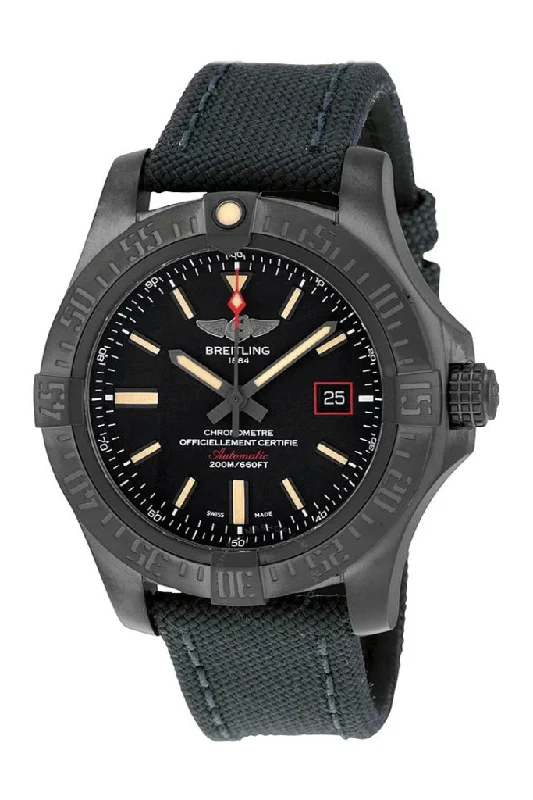 Breitling Avenger Blackbird Black Fabric Stap V1731110 BD74