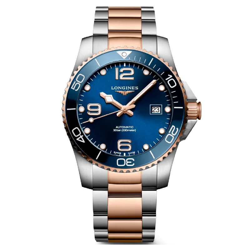 Longines Hydroconquest Sunray Blue Dial Men 41mm