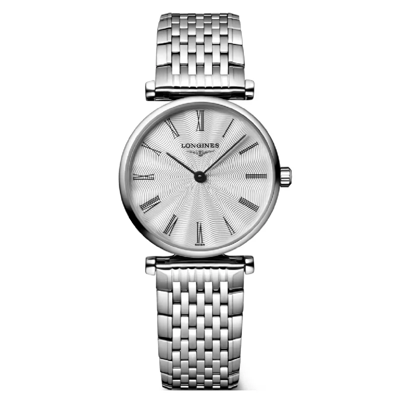 Longines La Grande Classique De Silver Flinque Dial Women 24mm