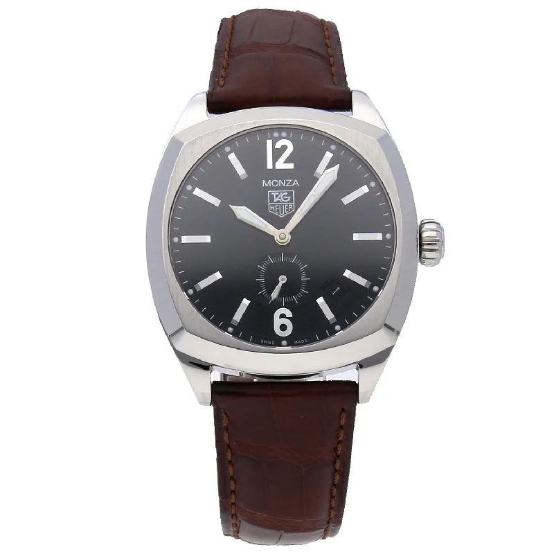 Tag Heuer Men's WR2110.FC6165 Monza Brown Leather Watch