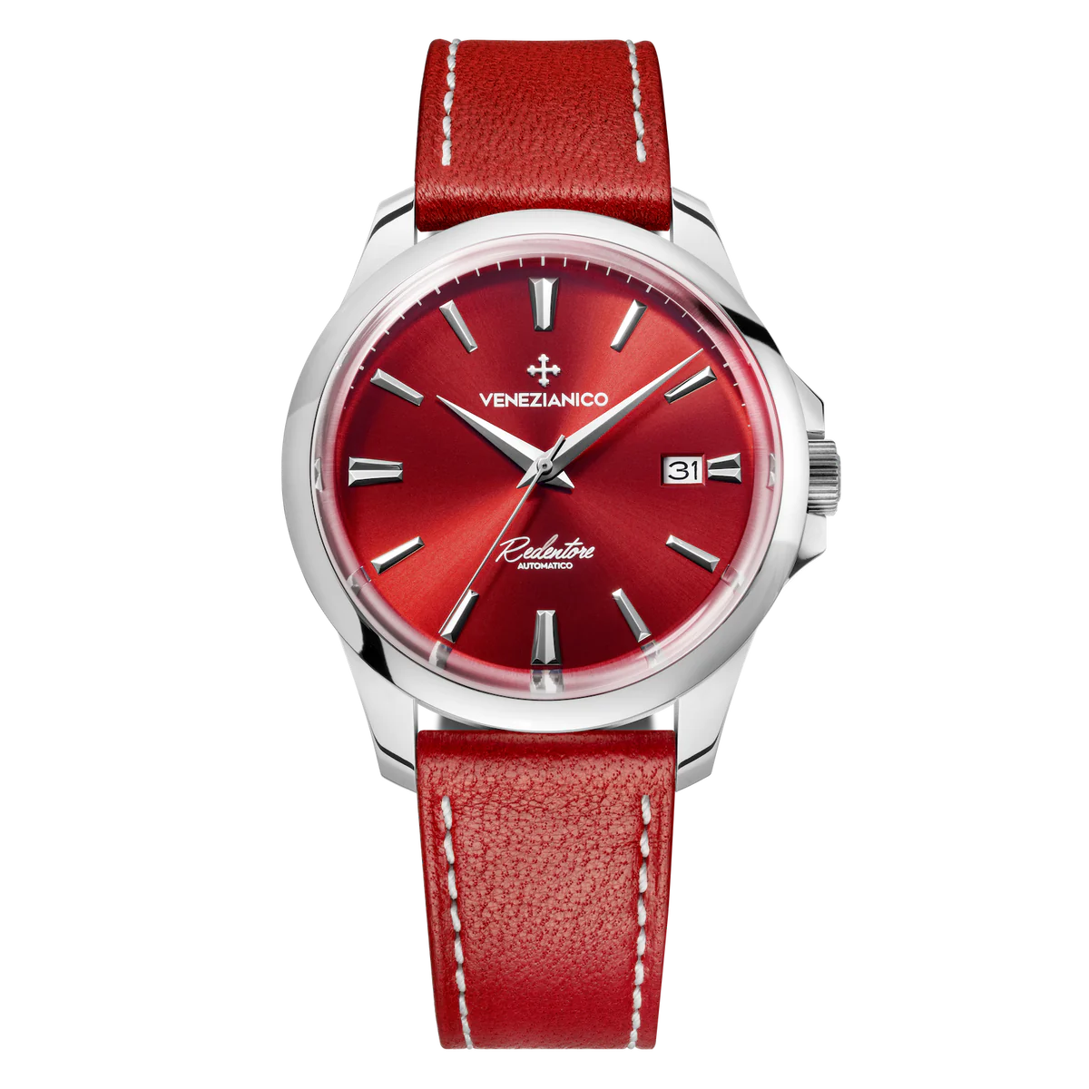 Venezianico Automatic Watch Red Leather Redentore 40 1221503