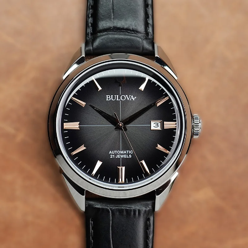 Bulova Sutton Classic BLV 96B422 Black Dial